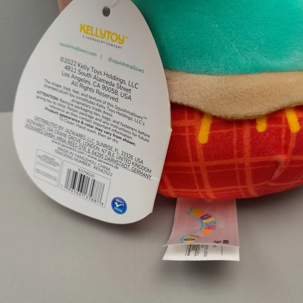 Squishmallows Winston Halloween Owl Scarecrow 4.5